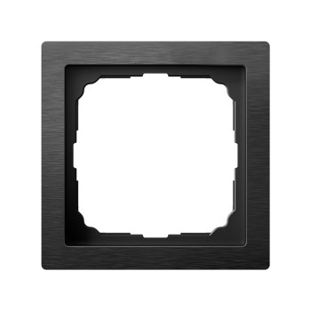 Рамка 1 пост металл оникс Systeme Electric Artgallery pure GAL312301 фото