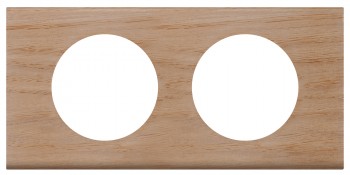 069052 Рамка Celiane Дерево Беленый дуб 2-постовая Legrand фото