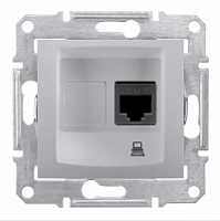 

SDN4900160 Компьют. розетка, алюминий Schneider Electric, Sedna SDN4900160