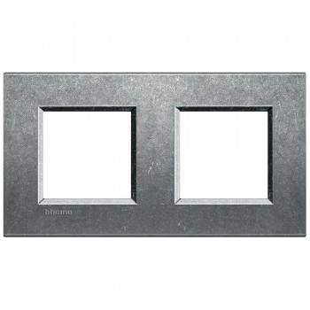LNA4802M2NA Рамка LivingLight Квадрат Исконный 2+2 модуля Bticino фото