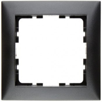 10119949 Рамка S.1 Антрацит матовый 1-постовая Berker фото