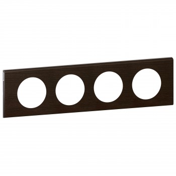 069204 Рамка Celiane Дерево Венге 4-постовая Legrand фото