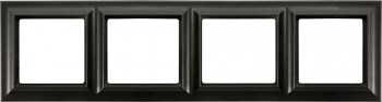 EPS484SWM ECO Profi Standart Рамка 4-кратная, черная Jung фото
