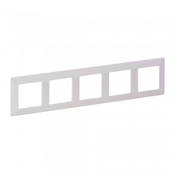 754005 Рамка Valena Life Белый 5-постовая Legrand фото