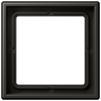 LC9814320R Рамка Les Couleurs Le Corbusier Черный 1-постовая Jung фото