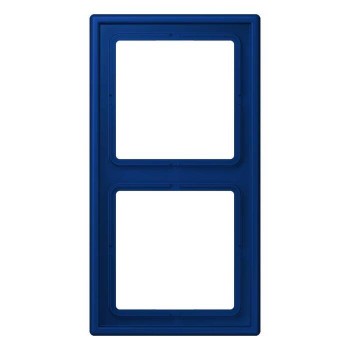 LC9824320T Рамка Les Couleurs Le Corbusier Blue outremer fonce 2-постовая Jung фото