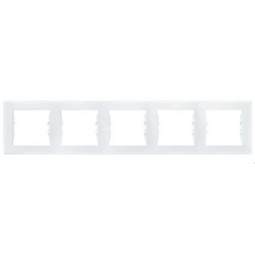 

SDN5800921 Рамка Sedna Белый 5-постовая Schneider Electric, Sedna SDN5800921