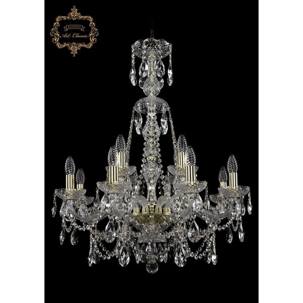 

Подвесная люстра ноя.25 11.25.8+4.220.XL-80.Gd.Sp Art Classic, Прозрачный, ноя.25 11.25.8+4.220.XL-80.Gd.Sp