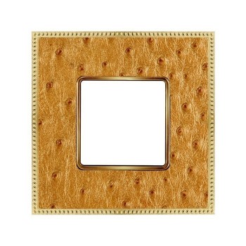 FD01441GOB Рамка Belle Epoque Tapestry Золото 1-постовая Fede фото