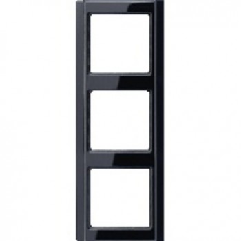 A583SW Рамка A 500 Черный 3-постовая Jung фото