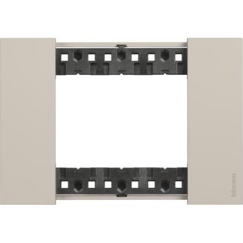 KA4803KM Рамка Bticino Living Now Бежевый 3-модульная фото