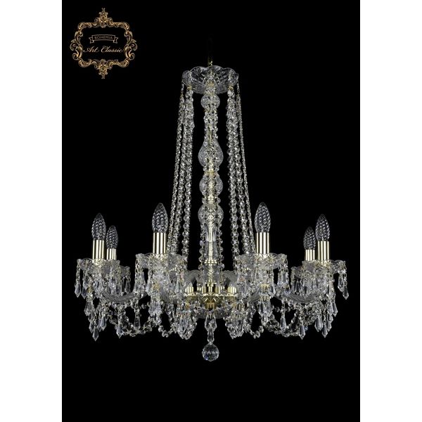 

Подвесная люстра ноя.23 11.23.8.220.h-70.Gd.Dr Art Classic, Прозрачный, ноя.23 11.23.8.220.h-70.Gd.Dr