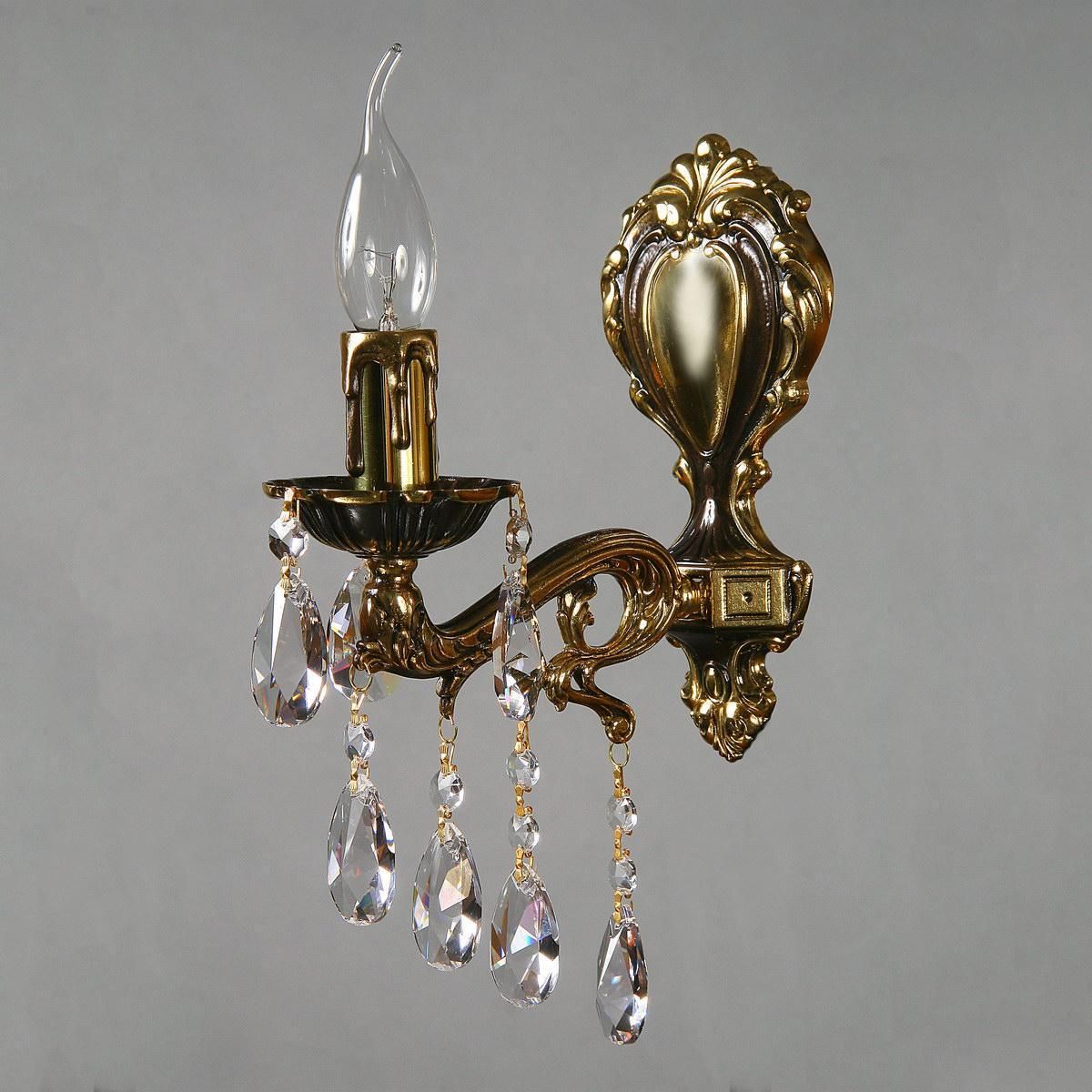 

Бра Ambiente Leon 2128/1 PB Tear Drop, Бронза, Leon 2128/1 PB Tear Drop