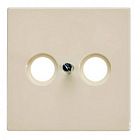 LS990TV LS 990 Бежевый Накладка TV-FM розетки Jung LS серия