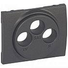 771273 Galea Life Лицевая панель TV-RD-SAT, темная бронза Legrand