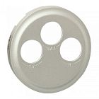 068585 Celiane Лицевая панель розетки TV/FM/SAT, титан Legrand