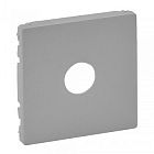 754762 Valena LIFE. Лицевая панель для розеток ТВ. Алюминий Legrand