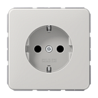 CD1520BFKILG Розетка силовая С З/Ш Jung 6A 250V~ с защитой от детей  Светло-серый CD 500