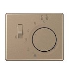 SLFTR231PLGB SL 500 Бронза Накладка регулятора теплого пола(мех.FTR231U) Jung