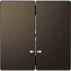 MTN3420-6052 D-life клавиша 2-ная с линзой для led модуля, мокко Merten