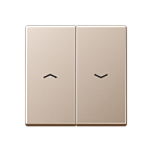 A595PCH А серия Jung A 500 Шампань клавиша для жалюзи выключателя