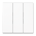 LS993BFWW A LS Тройная клавиша Jung LS серия