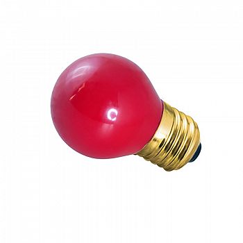 Лампа накаливания e27 10 Вт красная колба NEON-NIGHT 401-112 фото