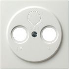 086940 Накладка антенной розетки Белый Gira S-color