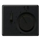 SLFTR231PLSW SL 500 Черный Накладка регулятора теплого пола(мех.FTR231U) Jung