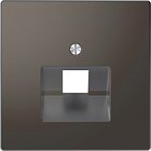 MTN4521-6034 D-life центральная накладка для розетки 1-ной RJ45, антрацит Merten