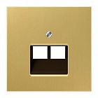 ME2969-2UAC Накладнка на двойные UAE-розетки, Классик Jung LS серия