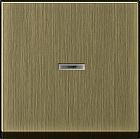 0290603 Клавиша с подсветкой Бронза Gira