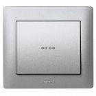 771034 Galea Life Лицевая панель для выключателя одноклавишного с подсветкой, белая Legrand