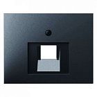 14077006 Центральная панель для розетки UAE цвет: антрацит, матовый K.1 Berker