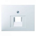 14077009 Центральная панель для розетки UAE цвет: полярная белизна, с блеском K.1 Berker