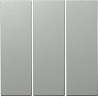 16651909 Клавиши для трехклавишного выключателя цвет: полярная белизна, матовый S.1/B.1/B.3/B.7 Glas Berker