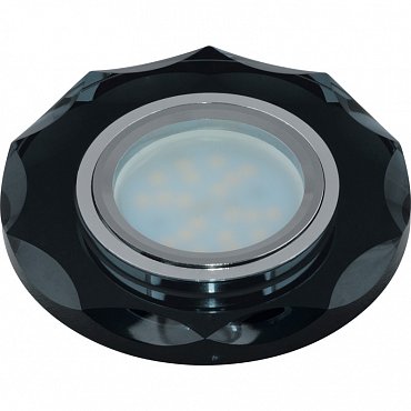 Точечный светильник Peonia DLS-P105 GU5.3 CHROME/BLACK Fametto фото