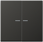 AL2995KO5AN LS 990 Антрацит Клавиша 2-я с/п Jung LS серия