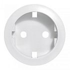 068131 Celiane Лицевая панель розетки 2к+З немецкий стандарт, белая Legrand