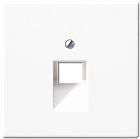 LS969-1UAWW LS 990 Белый Накладка 1-ой наклонной ТЛФ/комп розетки Jung LS серия