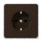 CD1520BR CD 500/CD plus Розетка с заземлением Jung 16А/250В коричневый