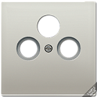 AL2990SAT LS 990 Алюминий Накладка TV-SAT-FM розетки Jung LS серия