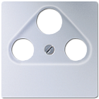 A561PLSATAL А 500 Алюминий Накладка TV-SAT-FM розетки Jung A серия