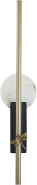Настенный светильник Strekoza 5413/18WL Odeon Light белый, светодиодный, круглый, итальянский фото