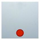 16218989 Клавиша в комплекте с 5 линзами цвет: полярная белизна, с блеском S.1/B.3/B.7 Glas Berker