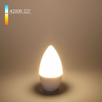 BLE1422 / Светодиодная лампа Свеча СD LED 6W 4200K E14 a049161 фото