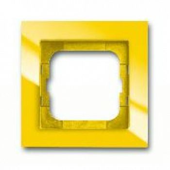 1754-0-4334 Рамка Axcent Желтый 1-постовая ABB фото