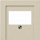 A569PLT AS 500 Бежевый Крышка для TAE-розетки, моно-/стерео аудио розетки Jung AS серия