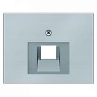 14077004 Центральная панель для розетки UAE цвет: нержавеющая сталь K.5 Berker