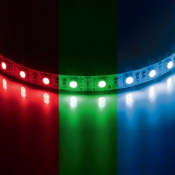 Лента светодиодная Lightstar 5050LED Цветная 400050 1м. фото